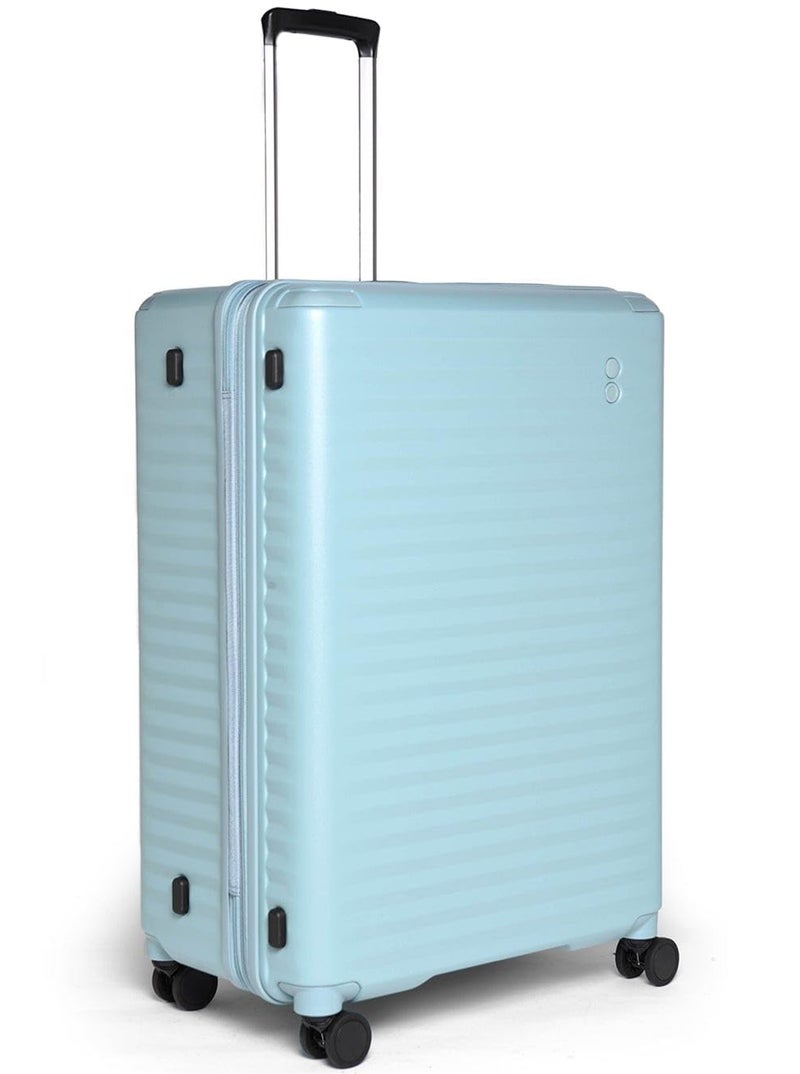 Echolac Celestra 75 Cm Hardcase 4-Double Wheeled Expandable Check-In Luggage Trolley - Slate Blue - Image 2